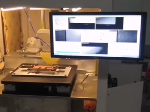 CCD精密对位移印机